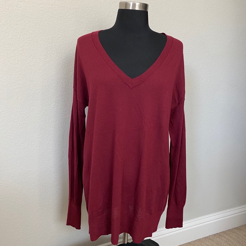 Halogen Lightweight V-Neck Sweater